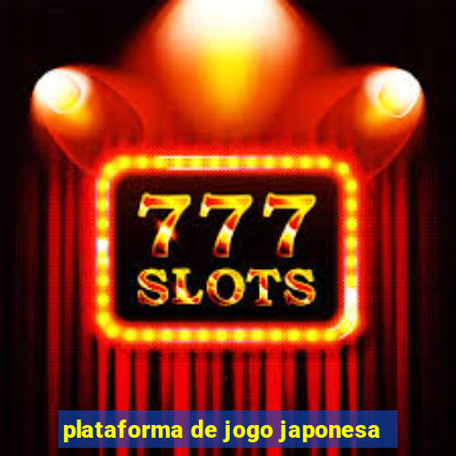 plataforma de jogo japonesa