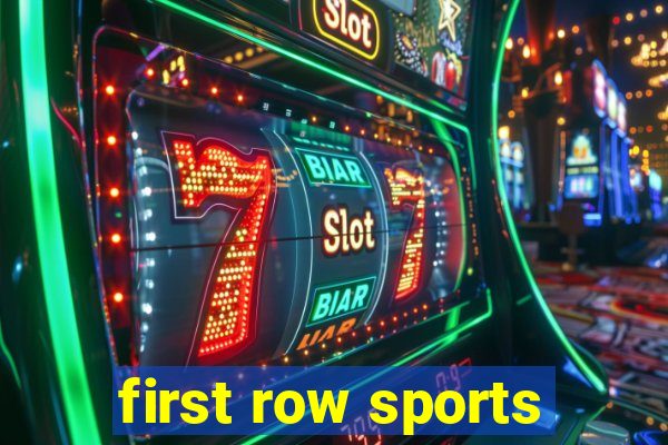 first row sports