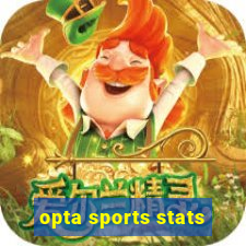 opta sports stats