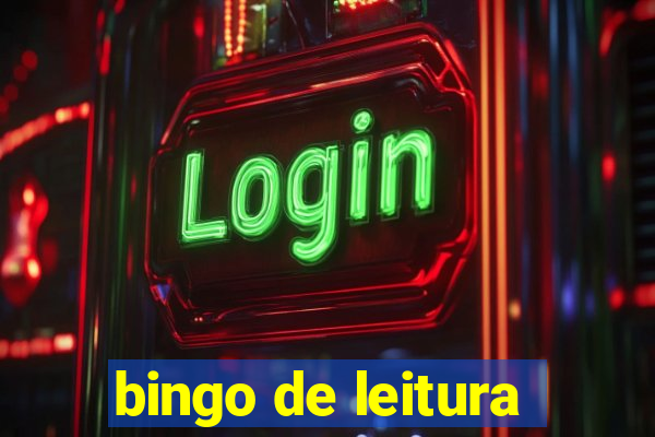 bingo de leitura