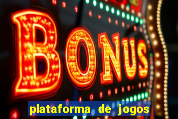 plataforma de jogos nova 2024