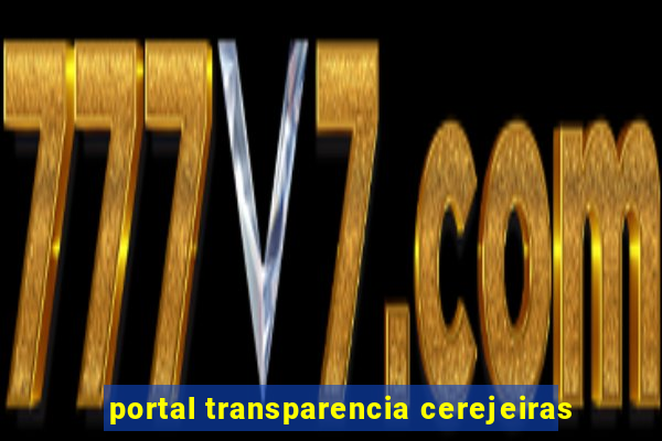 portal transparencia cerejeiras