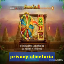 privacy alinefaria