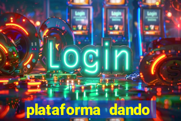 plataforma dando bonus de cadastro