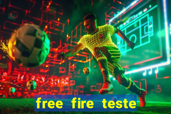 free fire teste grátis jogar agora