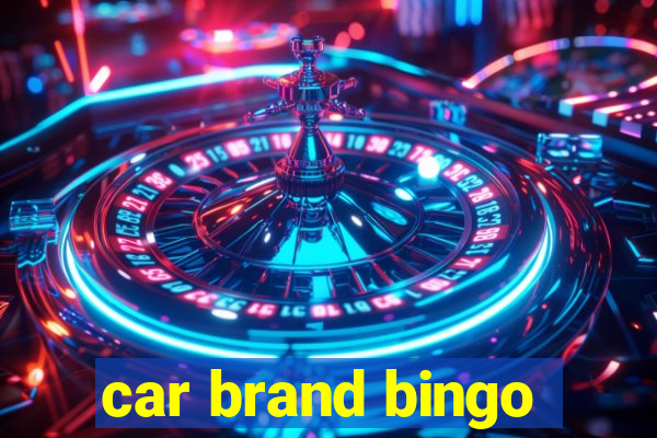 car brand bingo