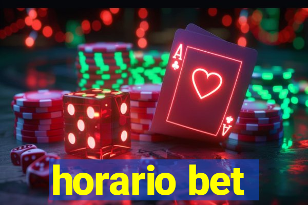 horario bet